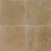 Noce 6x6 Tumbled Travertine Tile