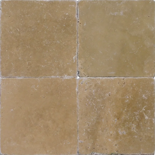 Noce 6x6 Tumbled Travertine Tile