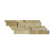 Noce 6x24 Split-Face Travertine Ledger Stone