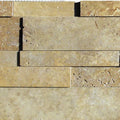 Noce 7x10x7 Split-Face Travertine Corner Ledger Stone