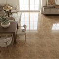 Noce (Antalya) Travertine 18x18 Filled & Polished Travertine Tile — Dining Room floor