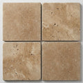Noce (Antalya) Travertine 18x18 Tumbled Travertine Tile close-up