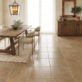 Noce (Antalya) Travertine 18x18 Tumbled Travertine Tile — Dining Room floor