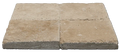 Antique Noce 8x8 Tumbled Travertine Paver