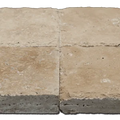 Antique Noce 8x8 Tumbled Travertine Paver