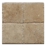 Antique Noce 8x8 Tumbled Travertine Paver