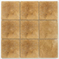 Noce Travertine Tile 12x12 Polished close-up