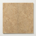 Noce Travertine Tile 12x24 Filled, Honed close-up