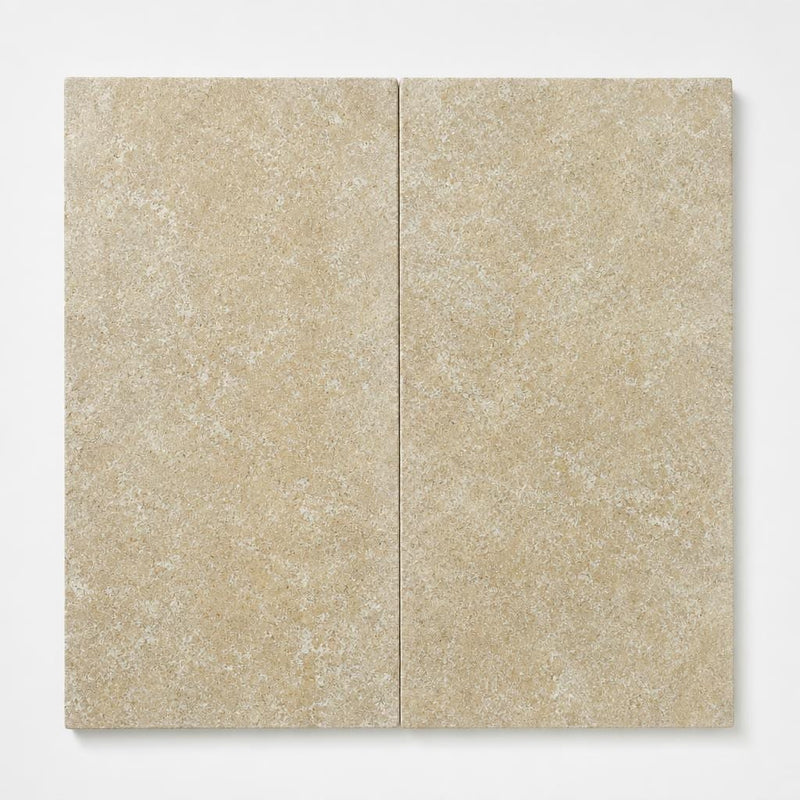 Noce Travertine Tile 12x24 Tumbled close-up