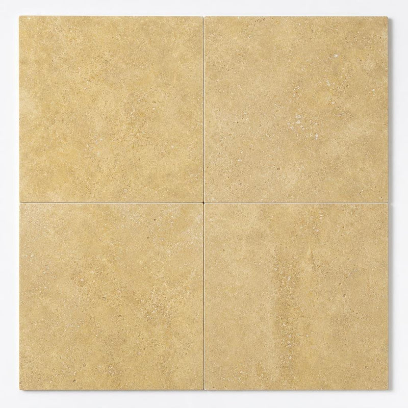 Noce Travertine Tile 18x18 Polished close-up