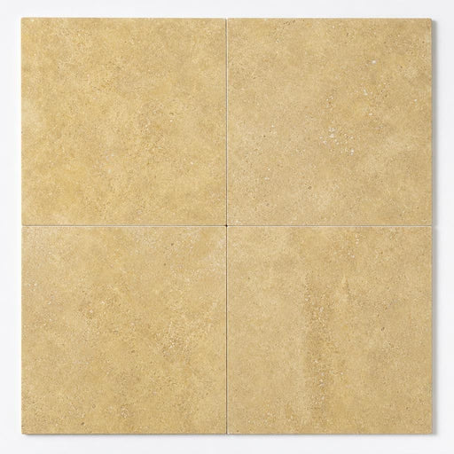 Noce Travertine Tile 18x18 Polished close-up