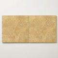 Noce Travertine Tile 24x24 Polished close-up