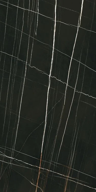 Noir Black 24x48 Polished Porcelain Tile