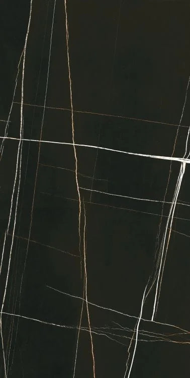 Noir Black 24x48 Polished Porcelain Tile