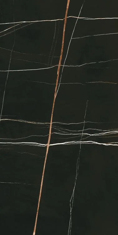 Noir Black 24x48 Polished Porcelain Tile