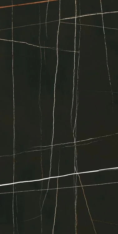 Noir Black 24x48 Polished Porcelain Tile