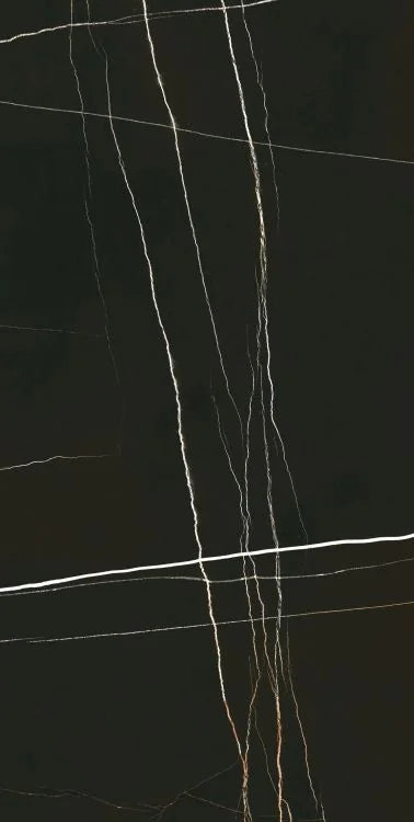 Noir Black 24x48 Polished Porcelain Tile