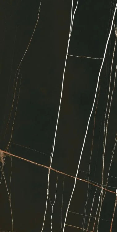 Noir Black 24x48 Polished Porcelain Tile