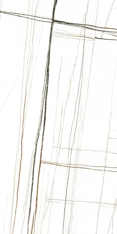 Noir White 24x48 Polished Porcelain Tile