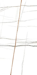 Noir White 24x48 Polished Porcelain Tile