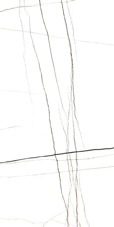 Noir White 24x48 Polished Porcelain Tile