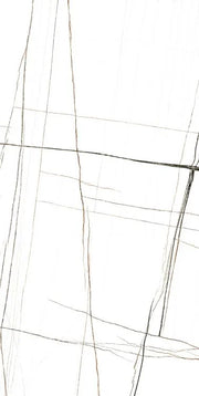 Noir White 24x48 Polished Porcelain Tile