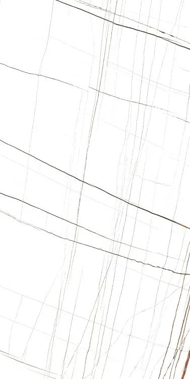 Noir White 24x48 Polished Porcelain Tile