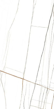 Noir White 24x48 Polished Porcelain Tile