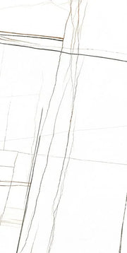 Noir White 24x48 Polished Porcelain Tile