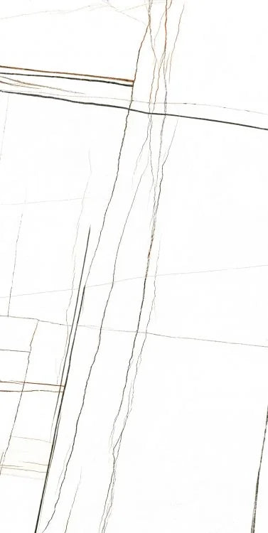 Noir White 24x48 Polished Porcelain Tile