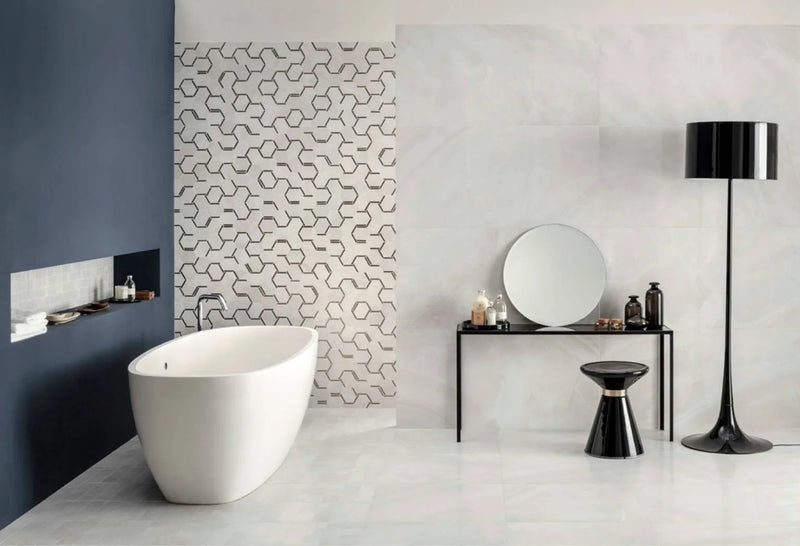 Nolita Bianco 24x24 Satin (New Pkg) Porcelain Tile