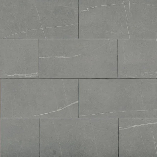 Nomade Argent 24x12 Matte Field Ceramic Tile
