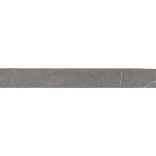 Nomade Argent 24x3 Matte Bullnose Porcelain Trim