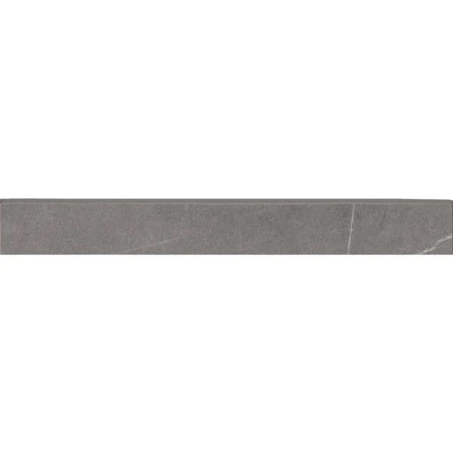 Nomade Argent 24x3 Matte Bullnose Porcelain Trim
