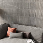 Nomade Argent 48x24 Parallelo Deco Matte Ceramic Tile