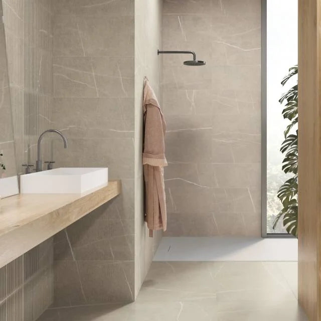Nomade Bone 24x48 Matte Ceramic Field Tile