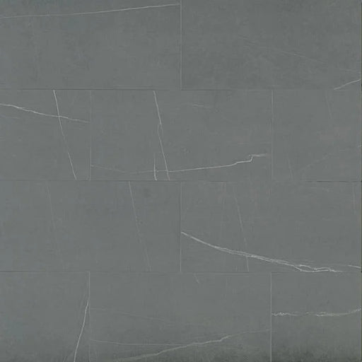 Nomade Noir 12x24 Matte Ceramic Field Tile