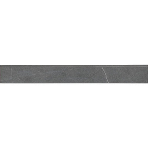 Nomade Noir 24x3 Matte Bullnose Porcelain Trim
