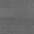 Nomade Noir 48x24 Parallelo Deco Matte Ceramic Tile