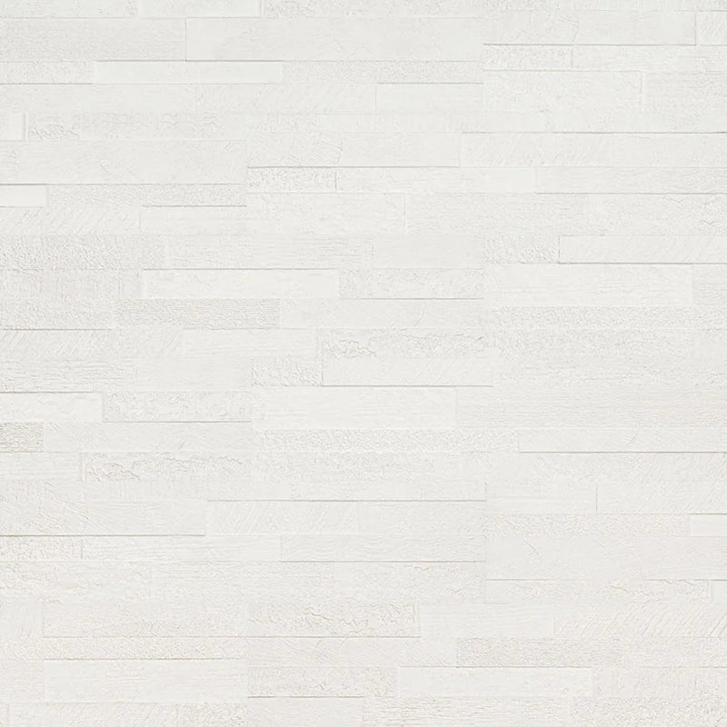 Nora Ice 6x24 Matte Porcelain Ledger Stone