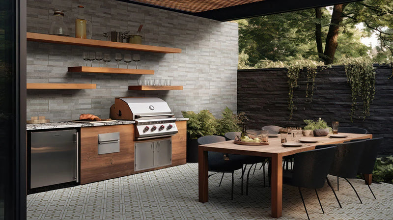 Nora Sterling 6x24 Matte Porcelain Ledger Stone