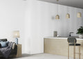 Nordic Snow Aura Satin 16x48 Ceramic Wall Tile