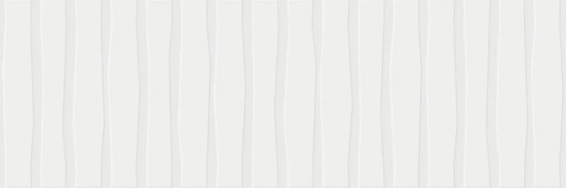 Nordic Snow Strokes Satin 16x48 Ceramic Wall Tile