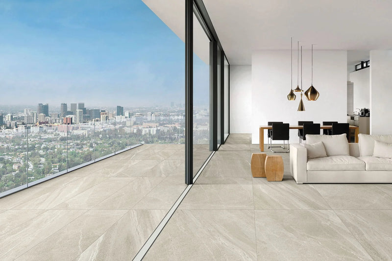 Nordic Silver 48x48 Natural Porcelain Tile