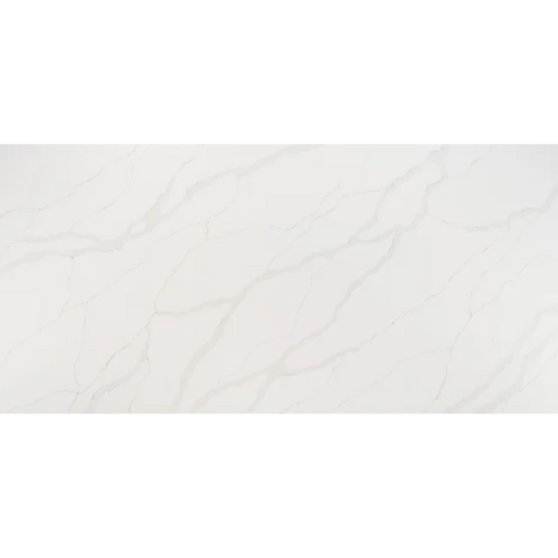 Nouvel Calacatta Annata Super Jumbo 139x81 Polished 3cm Quartz Slab