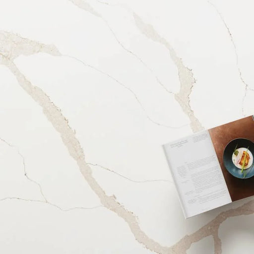 Nouvel Calacatta Barolo 2cm Polished Bookmatch Quartzite Slab