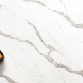 Nouvel Statuario Chantilly 126x63 3cm Polished Bookmatch Marble Slab