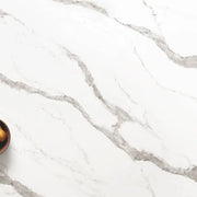 Nouvel Statuario Chantilly 126x63 3cm Polished Bookmatch Marble Slab