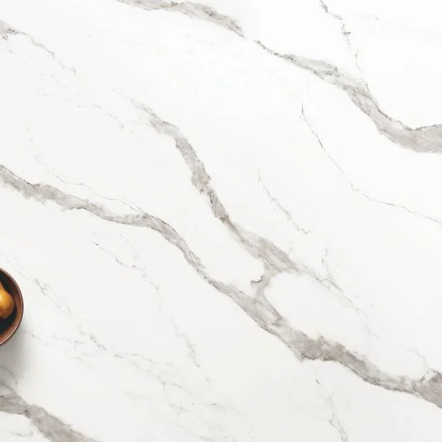 Nouvel Statuario Chantilly 126x63 3cm Polished Bookmatch Marble Slab