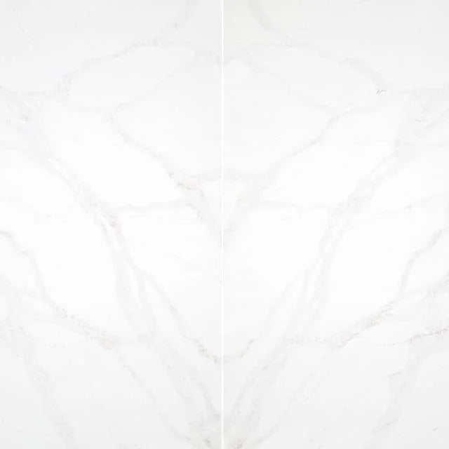 Nouvel Statuario Fontaine 139x81 2cm Polished Bookmatch Marble Slab